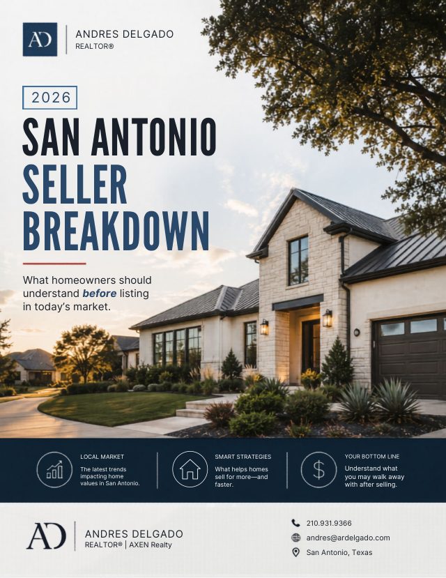 Cover of the 2026 San Antonio Seller Breakdown