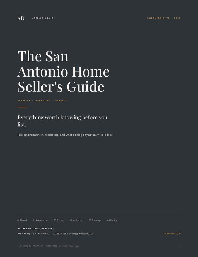 Cover of The San Antonio Home Seller's Guide